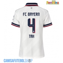 Camisa de time de futebol Bayern Munich Jonathan Tah #4 Replicas 2º Equipamento Feminina 2026-27 Manga Curta